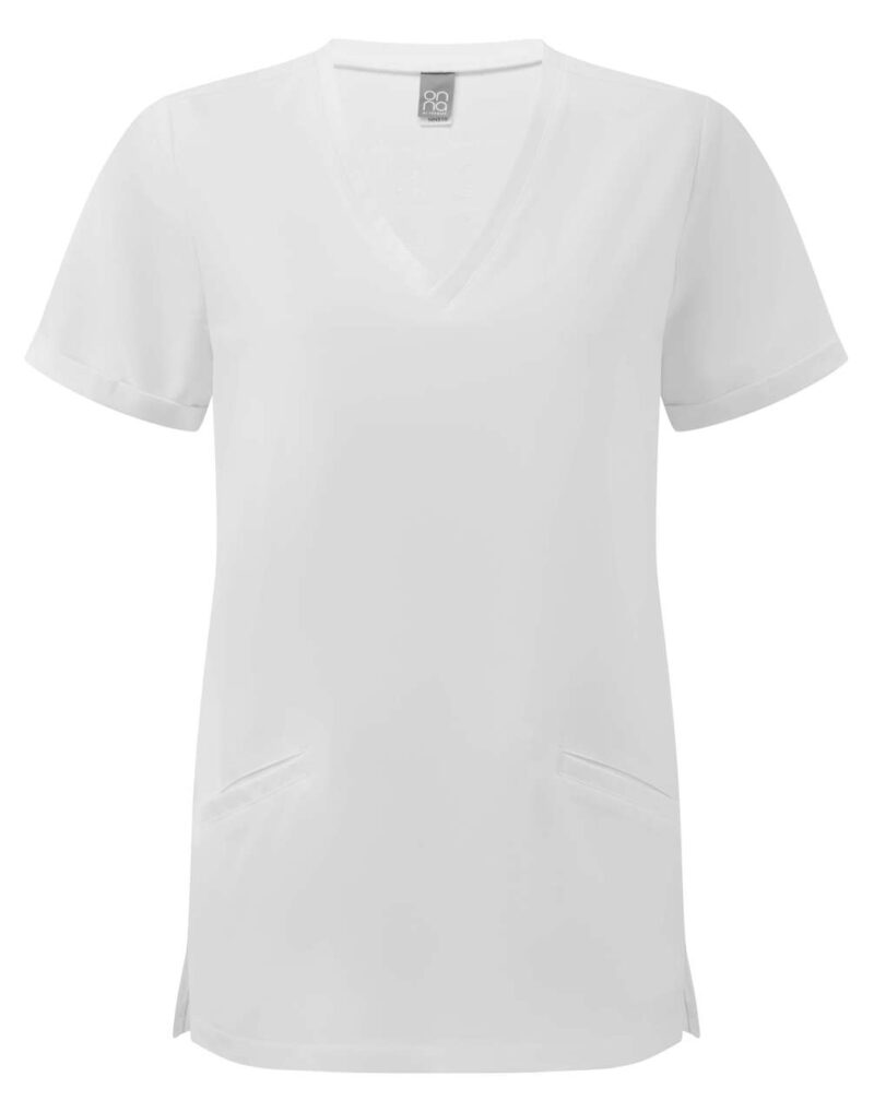 INVINCIBLE WOMEN TUNIC 'ONNA-STRETCH' - Vital White