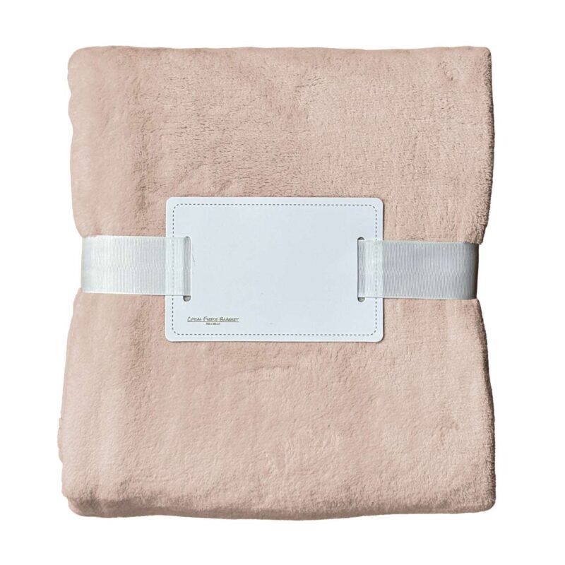 olcf280-himalayan_salt-a1 BLANKET FLEECE OLIMA CORAL - Himalayan Salt
