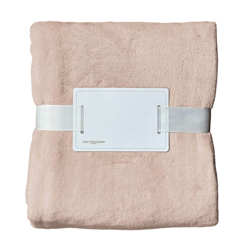 olcf280-himalayan_salt-a1 BLANKET FLEECE OLIMA CORAL - Himalayan Salt