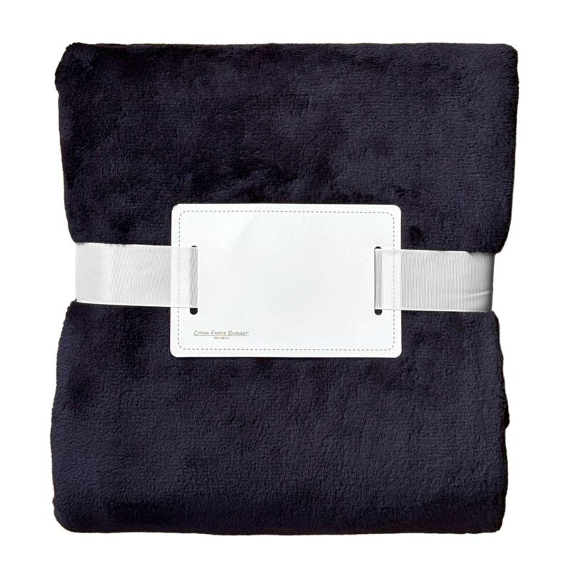 olcf280-midnight-a1 BLANKET FLEECE OLIMA CORAL - Midnight