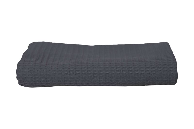 olsauna200-dark_grey-a1 OLIMA SAUNA WAFFLE TOWEL - Σκούρο Γκρι