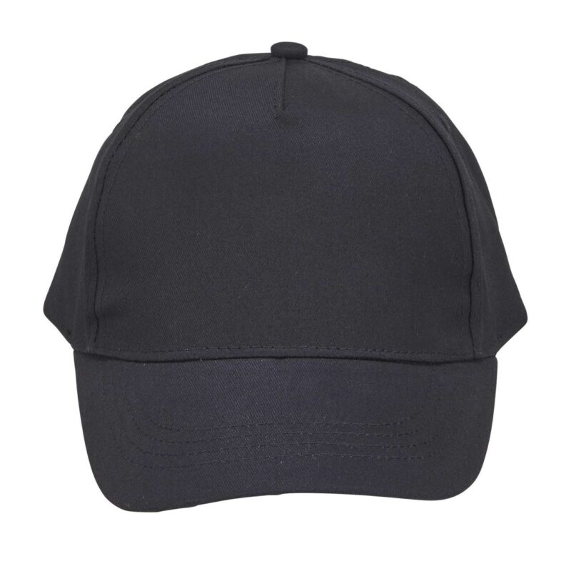 SOL'S BUZZ KIDS - 5-PANEL CAP - Μαύρο
