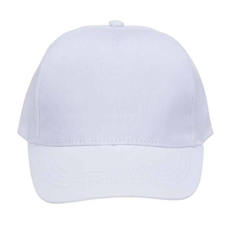 so04745-white-a1 SOL'S BUZZ KIDS - 5-PANEL CAP - Λευκό