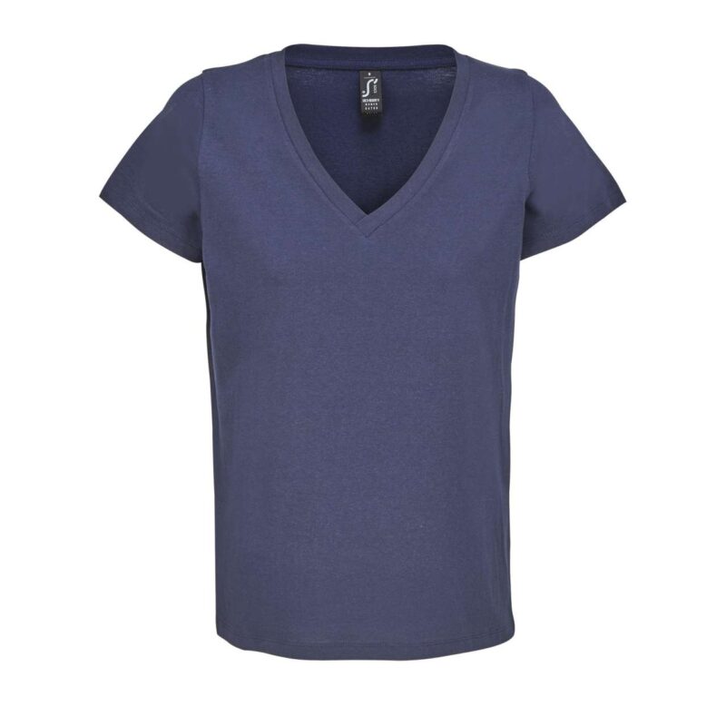 SOL'S T-SHIRT WOMEN V-NECK REGENT - Γαλλικό ναυτικό