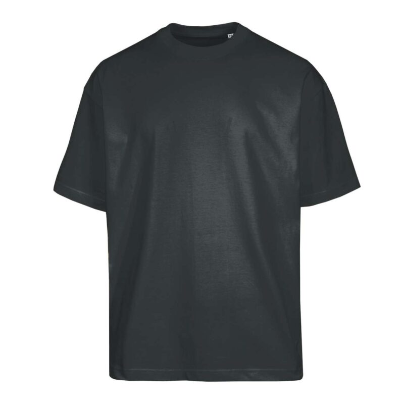Vesti JERSEY PLUS - SHORT SLEEVE CREW NECK T SHIRT` - Σκούρο Γκρι