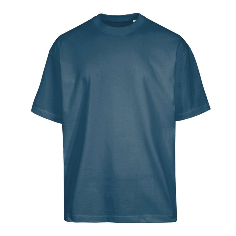 Vesti JERSEY PLUS - SHORT SLEEVE CREW NECK T SHIRT` - Petrol