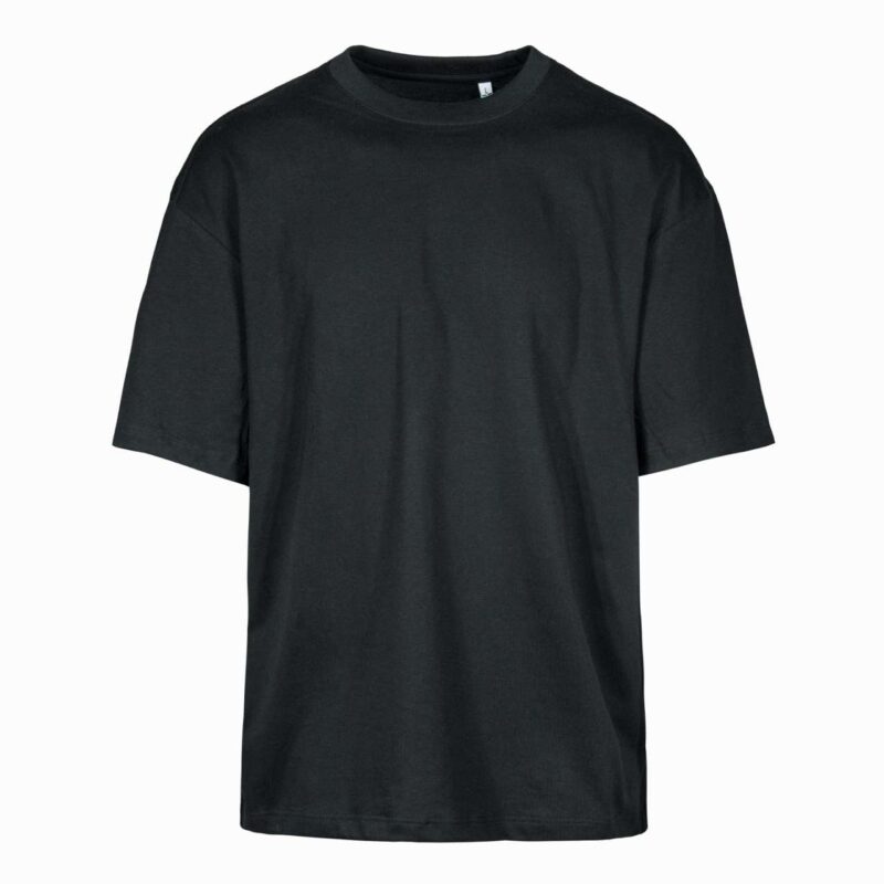 ve645t-black-a1 Vesti JERSEY MAX - SHORT SLEEVE CREW NECK T SHIRT - Μαύρο