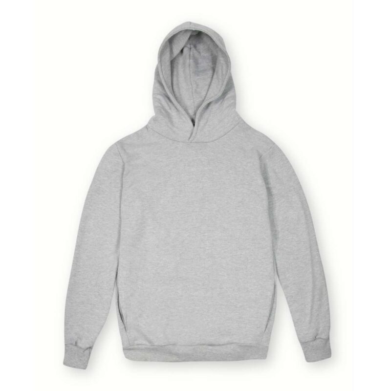 Vesti MYA - UNISEX URBAN SOFT HOODED SWEATSHIRT - Light Melange