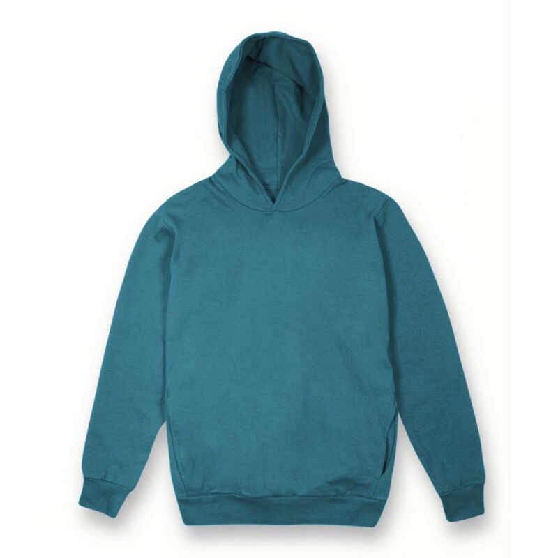 Vesti MYA - UNISEX URBAN SOFT HOODED SWEATSHIRT - Petrol