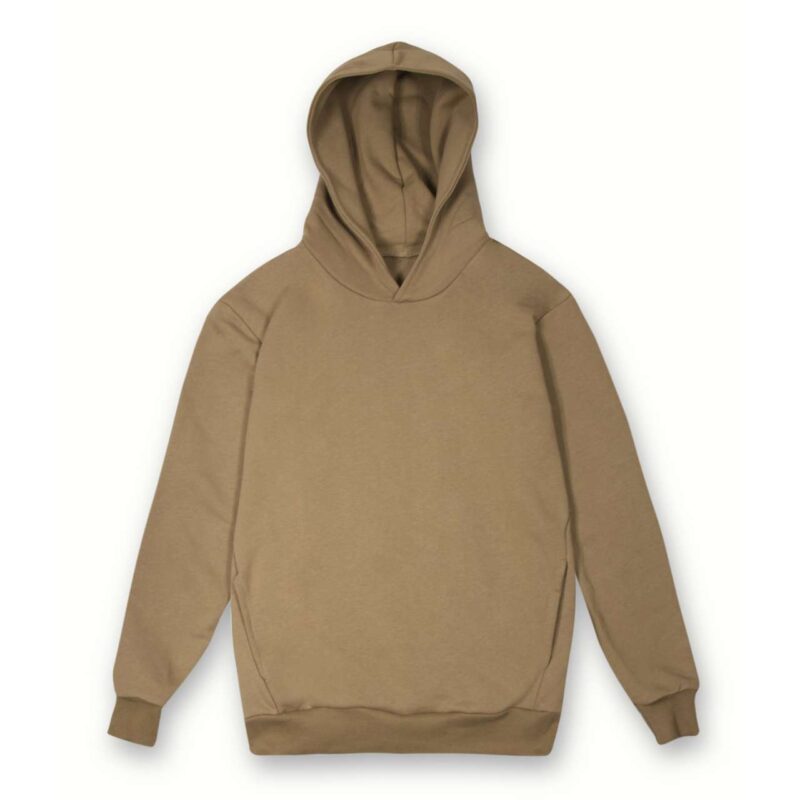 Vesti MYA - UNISEX URBAN SOFT HOODED SWEATSHIRT - Tobacco