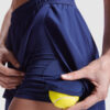 0307_55_3_1 SERENA — Γυναικεία φούστα για padel με εσωτερικό σορτσάκι