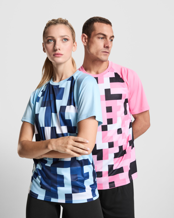 0312_481_3_3 VENTOR — Μπλουζάκι unisex από τεχνικό ύφασμα με μανίκια ρεγκλάν