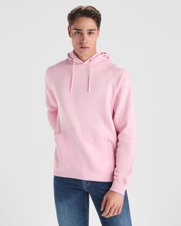 VINSON — Unisex φούτερ από χνουδιασμένο ύφασμα με επενδυμένη κουκούλα