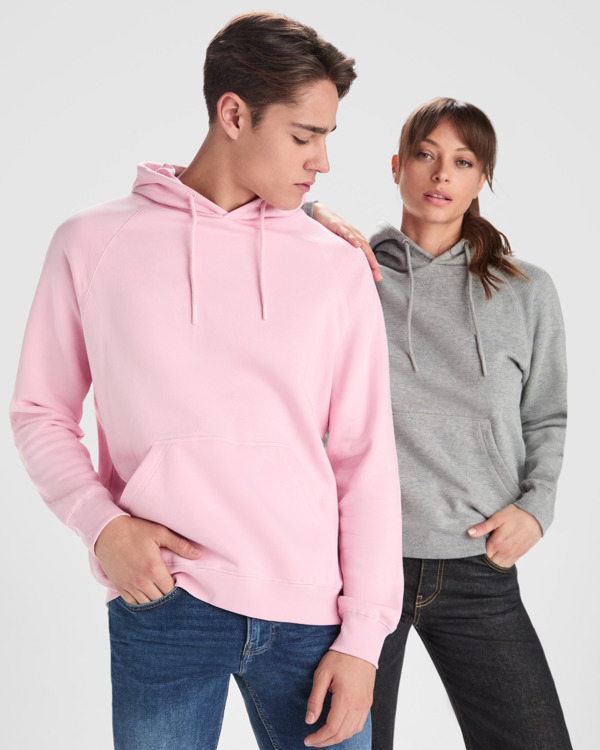 VINSON — Unisex φούτερ από χνουδιασμένο ύφασμα με επενδυμένη κουκούλα
