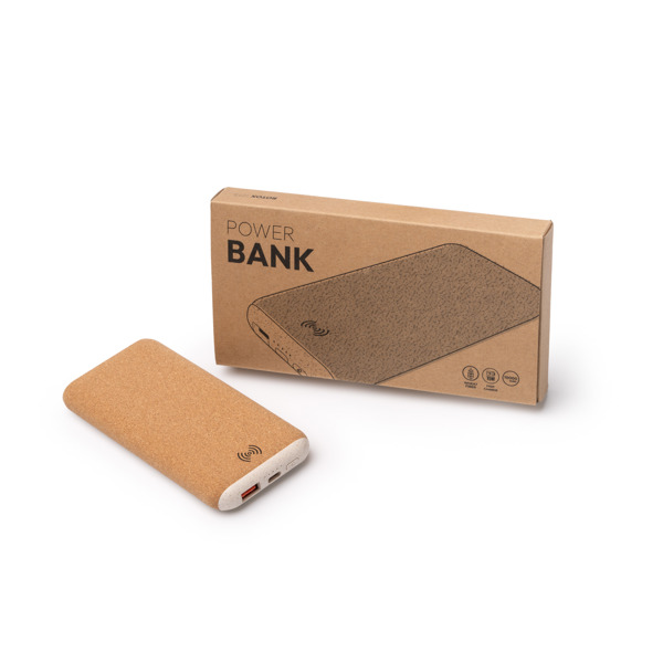 ROTOX — Power bank με κατασκευή από φελλό και ίνες σίτου