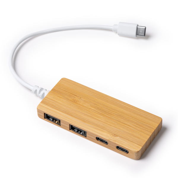 1263_29_1_1 PABLEK — Θύρα hub USB από μπαμπού