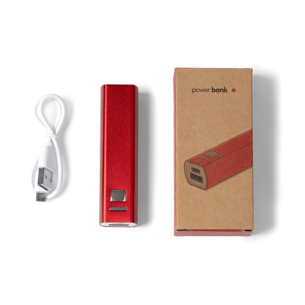 BONY — Power bank από ανακυκλωμένο αλουμίνιο με χωρητικότητα 2