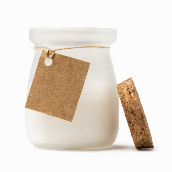 1313_01_3_2 SURNA — Scented candle in a glass recipient with cork lid