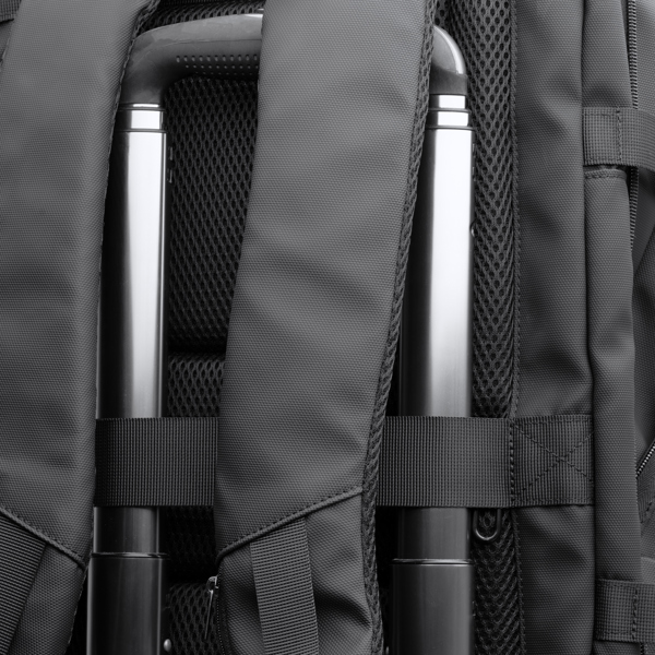 RAYAN — Το ταξιδιωτικό σακίδιο PU Leather stretch προσφέρει μεγάλη χωρητικότητα και άνεση με πα…