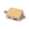 1568_29_3_1 CLUNI — Συμπαγής θύρα USB από μπαμπού και ίνες σιταριού, που συνδυάζει βιωσιμότητα και λειτουργ…