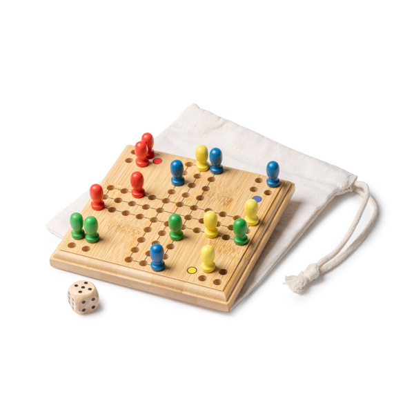 SISCAR — Σετ parcheesi από μπαμπού