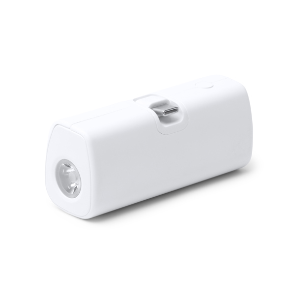 BIPER — Power bank 5000mAh απο ανακυκλωμένο ABS με λειτουργία φακού LED