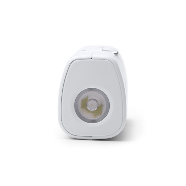 1712_01_3_3 BIPER — Power bank 5000mAh απο ανακυκλωμένο ABS με λειτουργία φακού LED