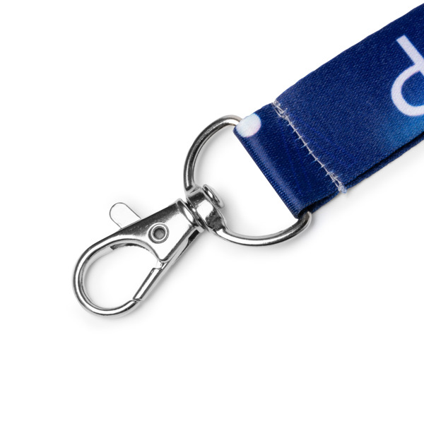 1880_01_3_2 TRENET — Lanyard de poliéster con mosquetón y cierre de seguridad