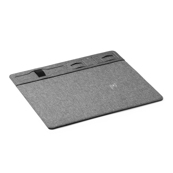 DEMAR — Mouse pad από RPET με ενσωματωμένο ασύρματο φορτιστή 10W