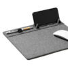 DEMAR — Mouse pad από RPET με ενσωματωμένο ασύρματο φορτιστή 10W