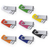4186_03_3_3 MARVIN — USB memory stick σε κλασικό σχέδιο με σώμα από ABS και μεταλλικό περιστρεφόμενο κλιπ