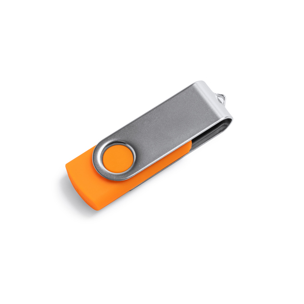 4186_31_3_1 MARVIN — USB memory stick σε κλασικό σχέδιο με σώμα από ABS και μεταλλικό περιστρεφόμενο κλιπ