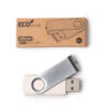 VENAK — Στικάκι USB από ίνα σίτου με μεταλλικό περιστρεφόμενο κλιπ