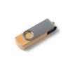 VIBO — Στικάκι USB από ανακυκλωμένο χαρτόνι με μεταλλικό περιστρεφόμενο κλιπ