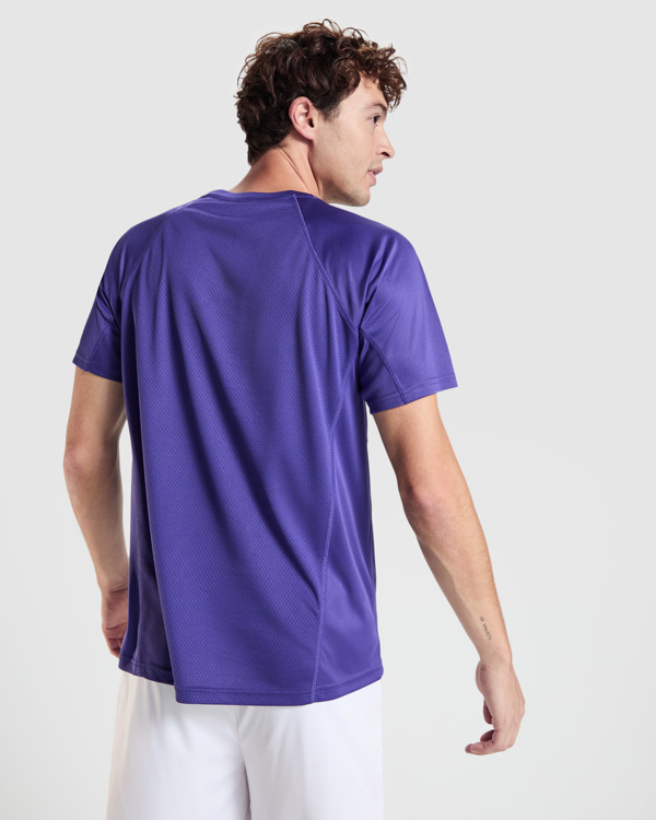 6401_63_3_2 MONACO — Αεροδιαπερατό μπλουζάκι unisex από τεχνικό ύφασμα με μανίκια ρεγκλάν