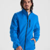 6432_05_1_1 ANTARTIDA — Τζάκετ softshell 2 στρωμάτων με ανεστραμμένο μπροστινό φερμουάρ σε χρωματική αντίθεση