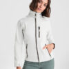 6433_011_1_1 ANTARTIDA WOMAN — Τζάκετ softshell 2 στρωμάτων με ανεστραμμένο μπροστινό φερμουάρ σε χρωματική αντίθεση