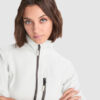 6433_011_3_2 ANTARTIDA WOMAN — Τζάκετ softshell 2 στρωμάτων με ανεστραμμένο μπροστινό φερμουάρ σε χρωματική αντίθεση