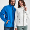 6433_011_3_3 ANTARTIDA WOMAN — Τζάκετ softshell 2 στρωμάτων με ανεστραμμένο μπροστινό φερμουάρ σε χρωματική αντίθεση
