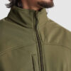 RUDOLPH — Τζάκετ softshell 3 στρωμάτων με μπροστινό φερμουάρ, υδατοαπωθητικό και αντιανεμικό