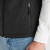 QUEBEC — Γιλέκο softshell 2 στρωμάτων με ανεστραμμένο μπροστινό φερμουάρ