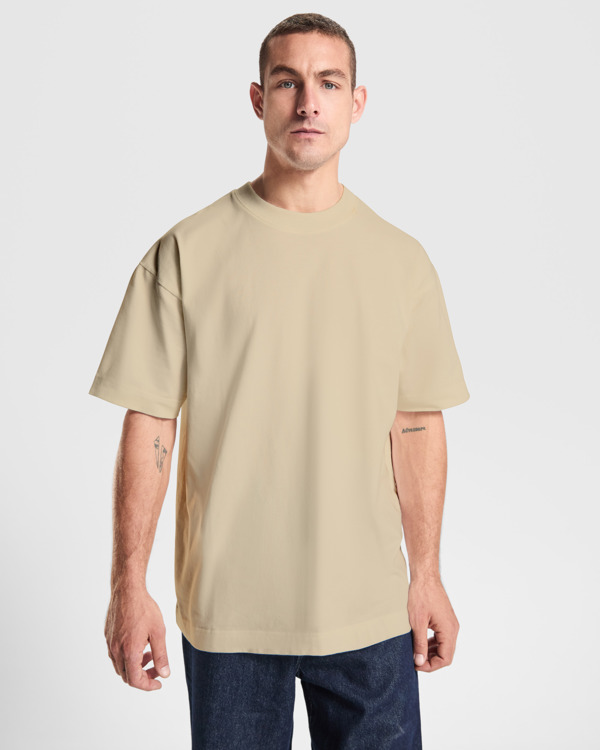 CHOW — Χοντρό oversized κοντομάνικο μπλουζάκι
