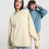 OTTO — Unisex oversize φούτερ από χνουδιασμένο ύφασμα με κουκούλα επενδυμένη με το ίδιο ύφασμα
