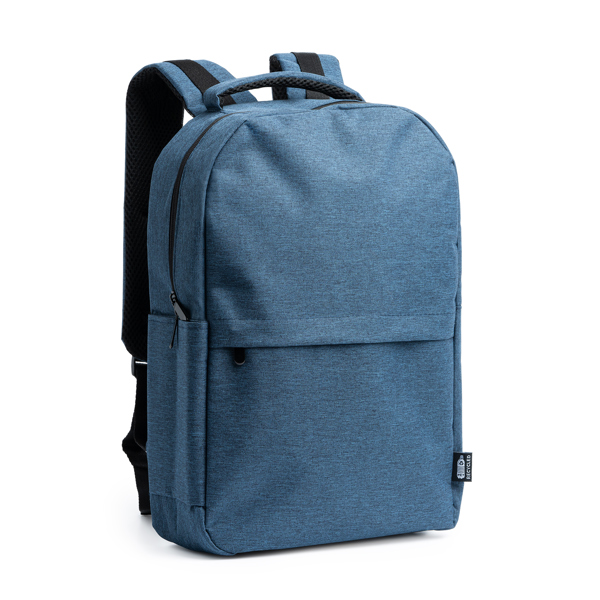 GREGOR — RPET 600D polyester backpack in heather finish