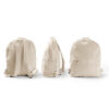 FIRENZA — Backpack made of 320 gsm recycled cotton in a heather finish design