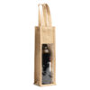 NIMBA — Laminated jute bag with window