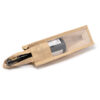NIMBA — Laminated jute bag with window