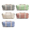MONDELO — Multifunction duffel bag made of 320 gsm recycled cotton in a heather finish design