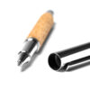SUVER — Promotional roller pen in natural cork and steel