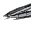 7993_02_3_3 REYDON — Elegant twist roller pen and propelling pencil set, in a dark steel design